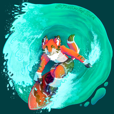 Red Surfing (@batzillaz)
